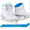 Jackson Ultima Finesse JS181 Figure Ice Skates for Women Bundle with Guardog Skate Guards/Blue/Youth 2 (Kid's) view 1