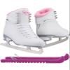 Jackson Ultima Finesse JS181 Figure Ice Skates for Women Bundle with Guardog Skate Guards/Pink/Youth 13 (Kid's) view 1