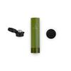 VSSL Insulated Flask, 8 oz Double-Walled Vacuum Sealed Stainless Steel, Leak-Proof Drinking Cap, Split Flip Carabiner for Easy Attachment, Predator Green view 2