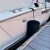 Center Line Heavy Duty Boat Fender Covers (10" x 26", Open Bottom, Tan) view 2