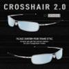 ToughAsNails Replacement Lenses for Oakley Crosshair 2.0 OO4044 Sunglasses - HyperVision Plus Midnight Chrome - Polarized Ultra view 3