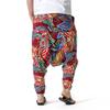 Men's Hippie Baggy Boho Yoga Harem Pants African Pattern Print Sweatpants Casual Hip Hop Pant view 4