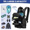 1050D Tactical Hydration Backpack with 3L TPU Water Bladder, Military Molle Water Backpack Perfect for Men & Women, Hydration Pack for Hiking, Biking, Running, Climbing, Hunting, Daily Use view 3