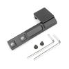 NOBUHIRO Extension Metal Offset Light Mount, M300 M600 Series Tactical Flashlight Mount, Fit for 20mm Picatinny Rail or Fast Helmet Fixture view 1