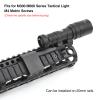 NOBUHIRO Extension Metal Offset Light Mount, M300 M600 Series Tactical Flashlight Mount, Fit for 20mm Picatinny Rail or Fast Helmet Fixture view 3