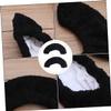 BESPORTBLE 1pair Rust Ice Skate Blade Covers Elastic Towel Lining for Protection Against Nicks and Flat Spots for Figure and Hockey Skates XXL Black view 2