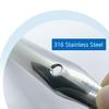 asdmm Boat Rub Strakes - Marine Stainless Steel Line Rub Strakes Protection, Sailboat Yacht RV Accessories, 2 PCS (8") view 3