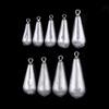 Drop Shot Fishing Weight Sinker Waterdrop Saltwater Fishing Weights Lead Casting Egg Fishing Sinker Bass Streamlined Removable (195g/0.42 lb,2X) view 4