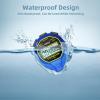 ANTEQI Waterproof Stopwatch Timer, Large Display Simple Silent Stop Watch with ON/Off Function No Clock No Calendar No Alarm Basic Operation for Sports Coaches Swimming Running Training, Blue view 3