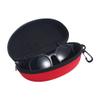 1PCS Portable Sunglasses Bag,Zipper Eye Glasses Box Sunglasses Protect Hard Case Shell Clam Pouch(Red) view 3