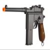 Golden Ball x HFC Gas Non-Blowback C96 Box Cannon Airsoft Pistol Black 370 FPS view 3