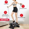 HAIZON Premium Portable Twist Stair Stepper Adjustable Resistance, Twisting Step Fitness Machine with Bands & LCD Monitor, 330lbs Weight Capacity view 2