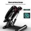 HAIZON Premium Portable Twist Stair Stepper Adjustable Resistance, Twisting Step Fitness Machine with Bands & LCD Monitor, 330lbs Weight Capacity view 4