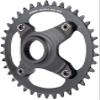 SHIMANO Steps SM-CRE80-12-B Chainring - 38T Without Chainguard, 55mm Chainline, Black view 1