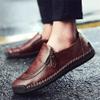 CHUUMEE Men's Casual Shoes Slip-on Loafers Comfortable Lightweight Walking Shoes for Men (Brown,13.5) view 2