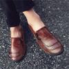 CHUUMEE Men's Casual Shoes Slip-on Loafers Comfortable Lightweight Walking Shoes for Men (Brown,13.5) view 3