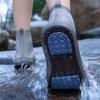 MLUUHK Waterproof Shoe Covers, Reusable Shoe Covers Non-Slip Shoes Boots for Outdoor Cycling Camping Fishing Travel (Grey, XL) view 3