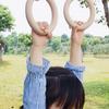 Kids Wooden Gymnastics Rings | Kids Gym Play Set | Gymnastic Toys for (Boys and Girls) view 4