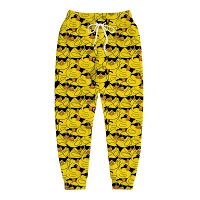 Sunglasses Rubber Duck Joggers for Men Funny Pants Casual Track Pants Rave Outfit Athletic Trousers 2XL
