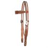 CIRCLE Y Dawson Browband 5/8'' Shaped Headstall view 1