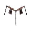 Circle Y Dusty Rose Vintage Breast Collar Brown