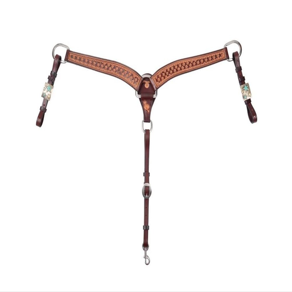 Circle Y Saturn Rising Breast Collar Vintage Horse