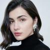 Met-edianger Clear Rhinestone Statement Earrings Retro Vintage Crystal Clip on Drop Dangle Earrings Non Pierced Earrings for Women view 2