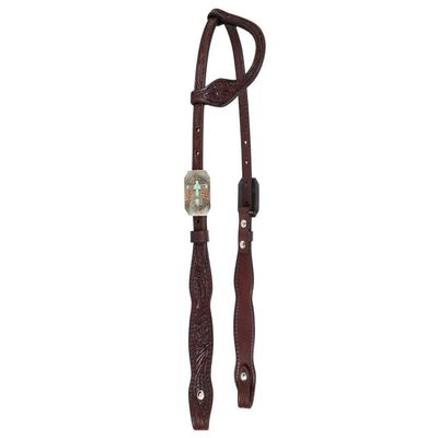 Circle Y Great Oak One Ear Headstall