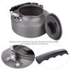 NDNCZDHC Portable Kettle, Camping Kettle for Boiling Water, Outdoor Camping Hiking Kettle Water Kettles Portable Coffee Pot Teapot Picnic Set(1.1L) view 4