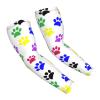 Woyaba Funny dog paw prints colorful dog paws print arm sleeves,farslemers defense gardening sleeves sun protection compression arm sleeves for men,women or teenager view 1