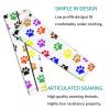 Woyaba Funny dog paw prints colorful dog paws print arm sleeves,farslemers defense gardening sleeves sun protection compression arm sleeves for men,women or teenager view 3