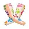 Woyaba Colorful paw prints funny animal dog paws print arm sleeves,farslemers defense gardening sleeves sun protection compression arm sleeves for men,women or teenager view 2