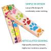 Woyaba Colorful paw prints funny animal dog paws print arm sleeves,farslemers defense gardening sleeves sun protection compression arm sleeves for men,women or teenager view 3
