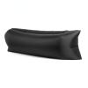 SEALFO Camping Mat Inflatable Folding Chair Sofa Beach Picnic Inflatable Outdoor Lazy Bed Camping Inflatable Air Mattresses (Color : Black, Size : A) view 1