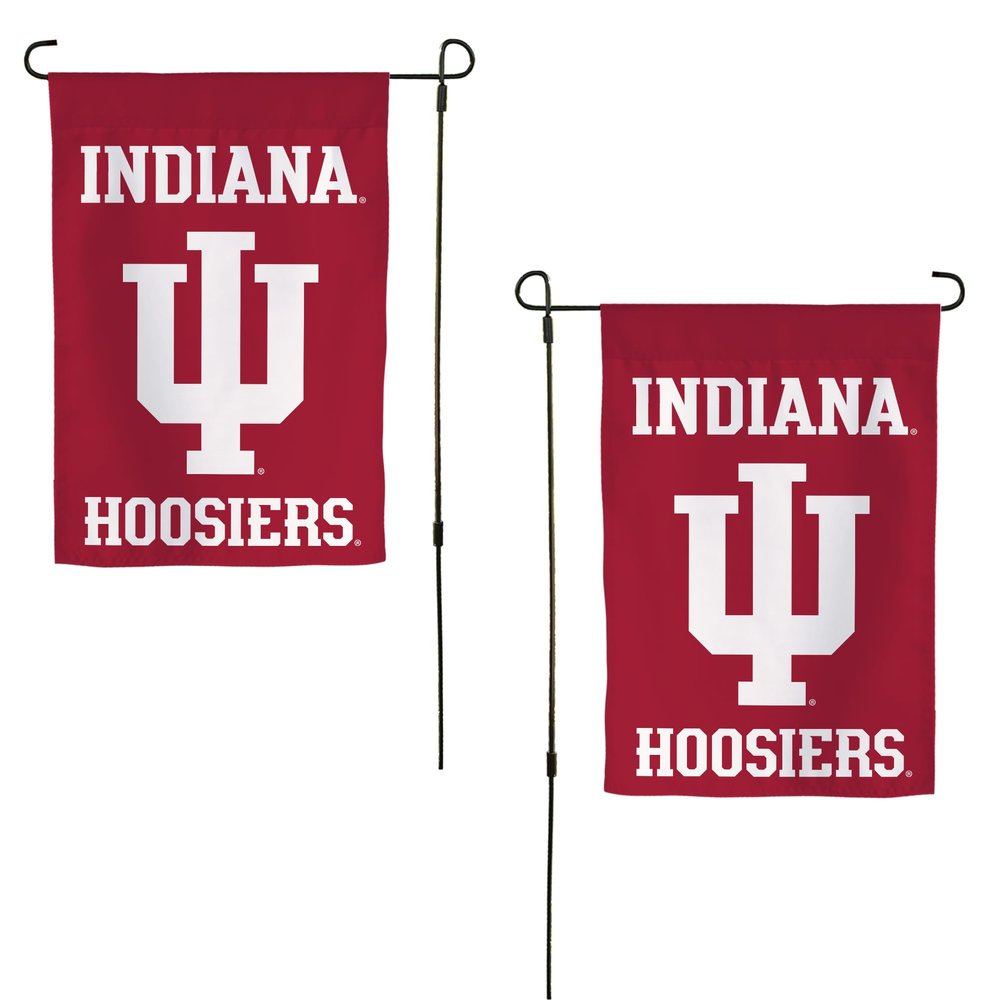 Desert Cactus Indiana University IU Garden Flag  19 x 12 inch Indiana Hoosiers Banner, For Outdoor Display and Events (Design H)