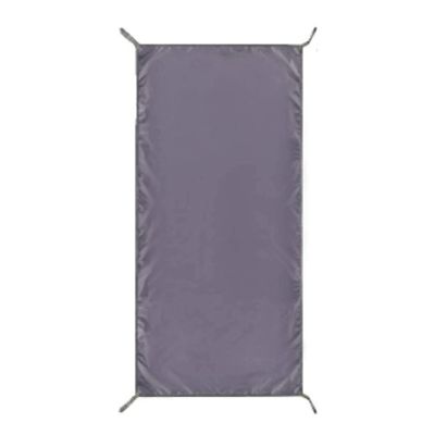 SEALFO Multi Size Tent Floor Tarp Camping Watertight Ground Sheet 210D Oxford Cloth Lightweight Ultralight Beach Pad Mat Picnic Blanket (Color : Rectangle 90x210cm, Size : A)