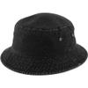 1 Pcs of Bucket Hat Boonie Basic Hunting Fishing Outdoor Summer Cap Unisex 100% Cotton (Black Denim) view 3