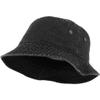 1 Pcs of Bucket Hat Boonie Basic Hunting Fishing Outdoor Summer Cap Unisex 100% Cotton (Black Denim) view 4