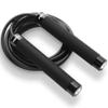 FEECCO FITNESS 1/2 lb Weighted Jump Rope for Boxing, Cardio, Crossfit Workout, 8~11ft Range Adjustable Length Steel Ropes with Ball Bearings and Metal Handles, Suitable for Men and Women view 1