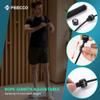 FEECCO FITNESS 1/2 lb Weighted Jump Rope for Boxing, Cardio, Crossfit Workout, 8~11ft Range Adjustable Length Steel Ropes with Ball Bearings and Metal Handles, Suitable for Men and Women view 4