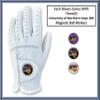 Scale Wear University of Norther Iowa Panthers Cabretta Leather Golf Gloves with 3 Magnetic Ball Markers. RH & LH Men's & Youth Boys Golf Gloves (Youth-L, Left (Fits Right Hand)) view 4