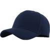 1 Pcs of Loop Plain Baseball Cap Solid Color Blank Curved Visor Hat Adjustable Army Mens (Navy) view 2