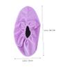 Garneck 4 Pairs Fleece Shoe Covers Shoes Cover Shoe Protector Covers Outdoor Shoe Cover Sneaker Shoe Covers Overshoe Non Shoe Cover Water Resistant Shoe Cover Child Non-slip Flannel Boots view 2