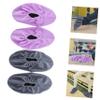 Garneck 4 Pairs Fleece Shoe Covers Shoes Cover Shoe Protector Covers Outdoor Shoe Cover Sneaker Shoe Covers Overshoe Non Shoe Cover Water Resistant Shoe Cover Child Non-slip Flannel Boots view 4