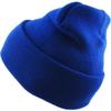 1 Pcs of Thick Beanie Skull Cap Winter Cuffed Ski Knit Hat (Royal Blue) view 2