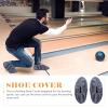 Garneck 8 Pairs Fleece Shoe Covers Bowling Supplies Bowling Shoe Covers Women Sneaker Outdoor Non Shoe Cover Boot Cover Overshoe Child Disposable Boots Flannel view 3