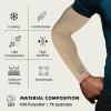 TUFF Compression Cooling Sleeves - Arm Sleeves for Women - UV Protective UPF 50 Arm Sleeves for Men - Cover Arms Tattoo for Cycling, Basketball, Football, Golf, Gym and More view 4