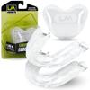 Loudmouth Sport Slim-Fit Boil & Bite Mouth Guard (2 Pack) Plus Mouthguard Case, Advanced Protection for All Contact Sports (Clear) view 1