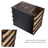 LYBLY Wood Decorative Book Box, Antique Book Jewelry Storage Case Jewelry Storage Case Packaging Study Book Ornament Home Decoration/575 view 4