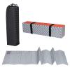 PATIKIL Closed Cell Foam Sleeping Pad, Insulated R-Value 2.1 Foldable Sleeping Pad Lightweight Sleeping Mat for Camping Backpacking Hiking Outdoor, Orange view 1